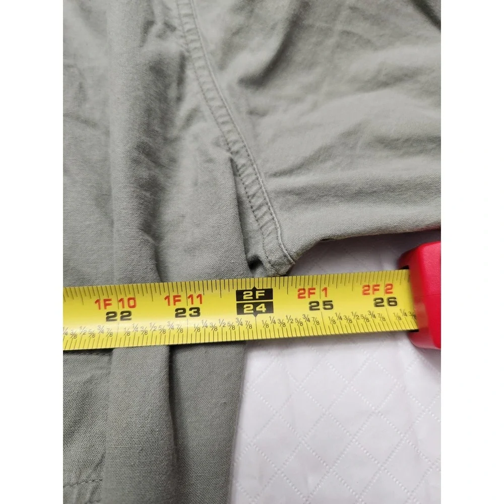 Vintage Banana Republic Jacket Mens Large Green Hooded Canvas Military Field